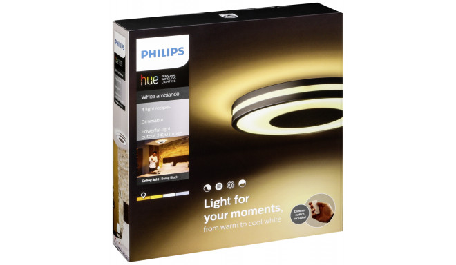 Philips Hue Being LED Ceiling Light black