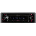 Sony car radio CDX-G1300U, red