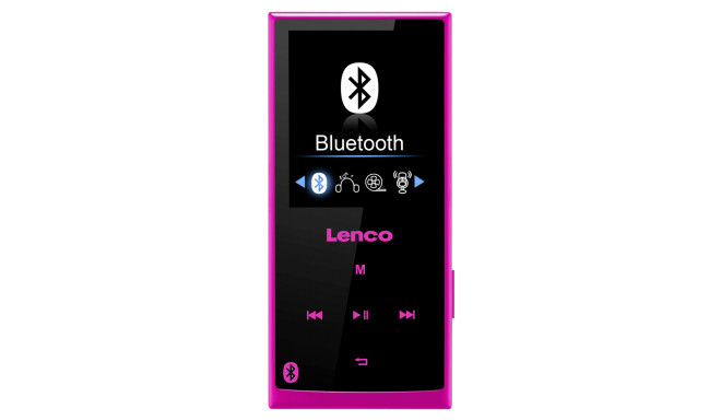 Lenco mp3-mängija Xemio 760 BT 8GB, roosa