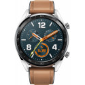 Huawei Watch GT, hõbedane/pruun