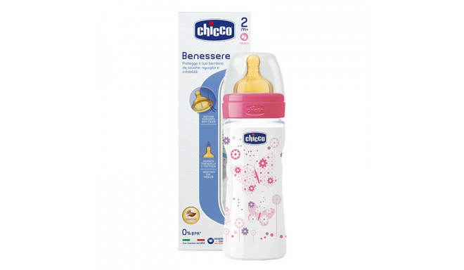 CHICCO WELL-BEING Lutipudel,  250ml (Roosa)