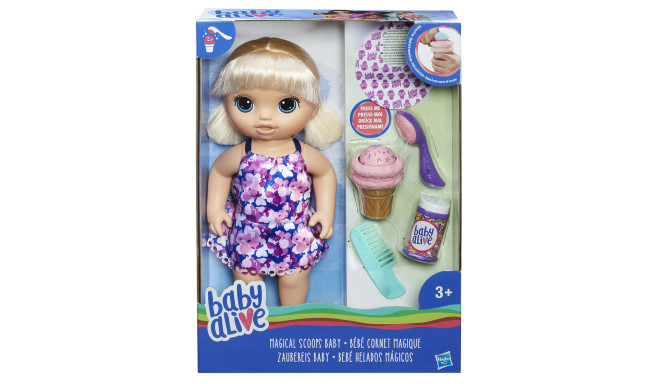 BABY ALIVE Magical scoops baby blonde 35cm