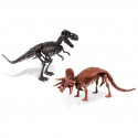 GEOWORLD Komplekt "Türannosaurus Rex vs. Triceratops"