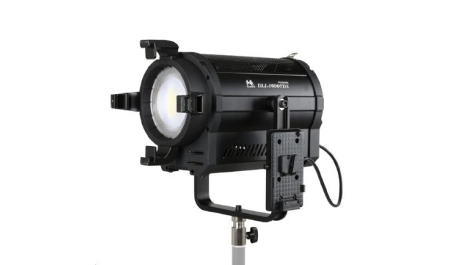 Falcon Eyes Bi-Color LED Spot Lamp Dimmable DLL-1600TDX on 230V or Battery