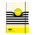Блокнот Herlitz My.Book Flex PP А5 40л Smiley B&Y Stripes клетка пластиковая обложка