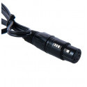 Rolux 4-pin XLR Female plug with D-Tap Male RL-C3