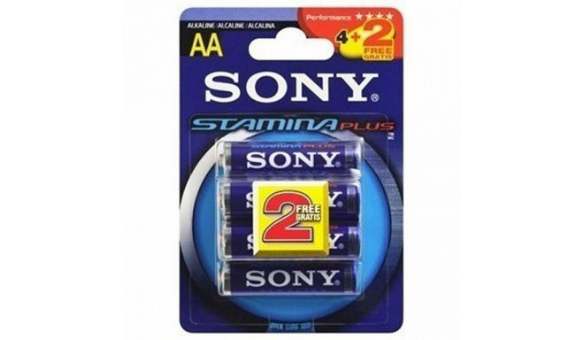 Sārmaina Akumulatoru Baterija Sony 220512 1,5 V AAA Zils