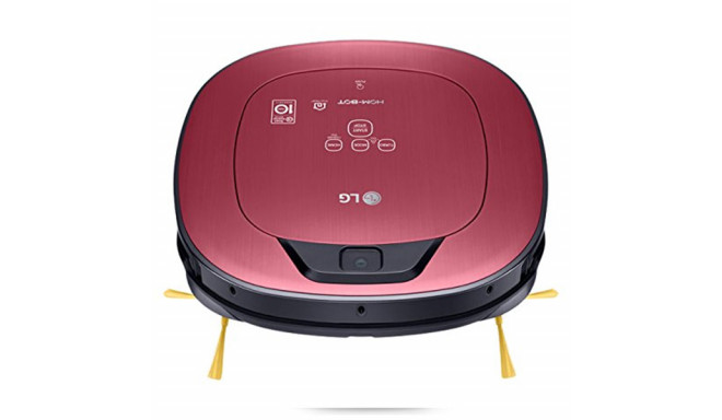 LG robot vacuum cleaner VR9624PR 0,6L 60dB 58W WiFi, red