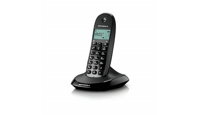 Bezvadu Tālrunis Motorola C1001 DECT Melns