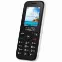 Mobile telephone for older adults Alcatel 10-50 1,8" TFT RADIO FM DUAL SIM White