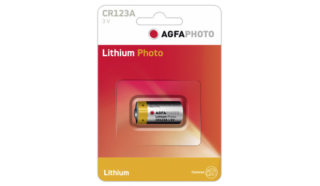 AgfaPhoto battery CR 123 A 1pc