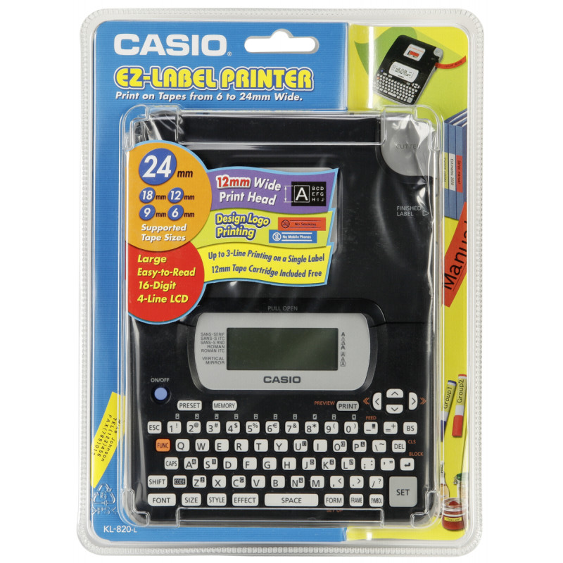 Casio KL-820 Label printers  accessories Photopoint