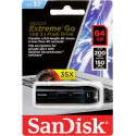 SanDisk mälupulk 64GB Cruzer Extreme GO USB 3.1 (SDCZ800-064G-G46)