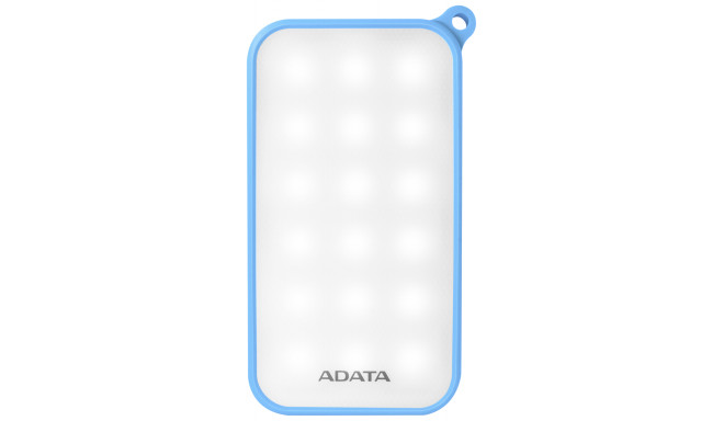 ADATA Powerbank D8000L Blue 8000 mAh Outdoor waterproof LED