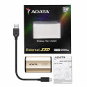 Adata external SSD 256GB SE730H Gold USB 3.1