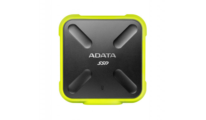 Adata external SSD 256GB SD700 USB 3.0, yellow