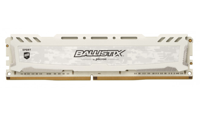 Ballistix RAM Sport LT 32GB DDR4 KIT 8GBx4 3000 DIMM 288pin white SR