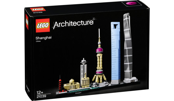 LEGO Architecture mänguklotsid Shanghai (21039)