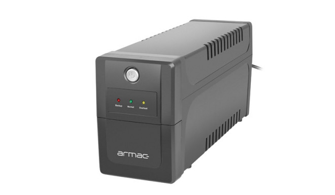 UPS ARMAC HOME H/650F/LED LINE-INTERACTIVE 650VA 2X SCHUKO OUTLETS USB-B LED