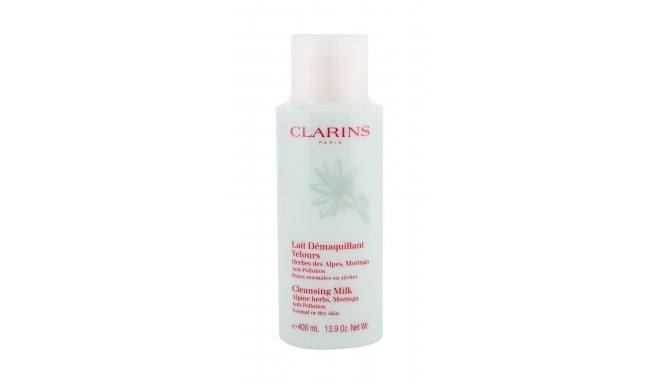 Clarins Cleansing Milk With Alpine Herbs Dry/Normal (400ml)