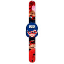 Miraculous Ladybug 3D slap band wristwatch