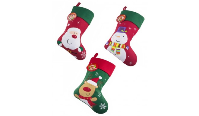 Christmas Craft - Stocking Red /Green - model to choose