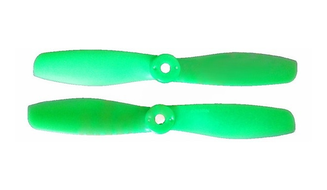 GEMFAN: Propeller Gemfan Glass Fiber Nylon Bullnose 4x4.5 green (2xCW+2xCCW)