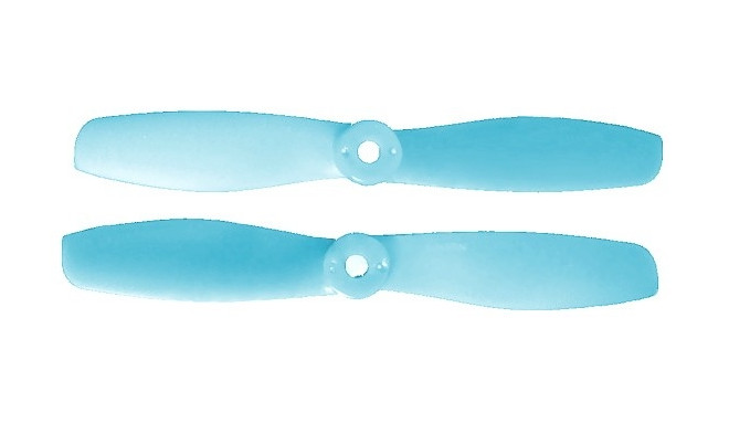 GEMFAN: Propeller Gemfan Glass Fiber Nylon Bullnose 5.5x5 blue (2xCW+2xCCW)