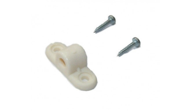 Threaded wing holder for screws M6 – white – 2 sets