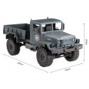 Army Truck WPL B-14 1:16 4x4 2.4GHz RTR - Blue