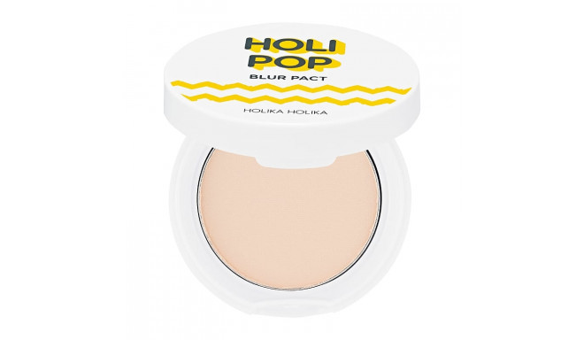 Holika Holika Компактная пудра для лица Holi Pop Blur Pact 01 Light Beige