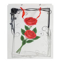 Gift bag ROSE 44x31x12cm, rose, mix 3 designs