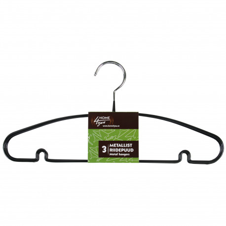Cloth hangers 3pcs, metal