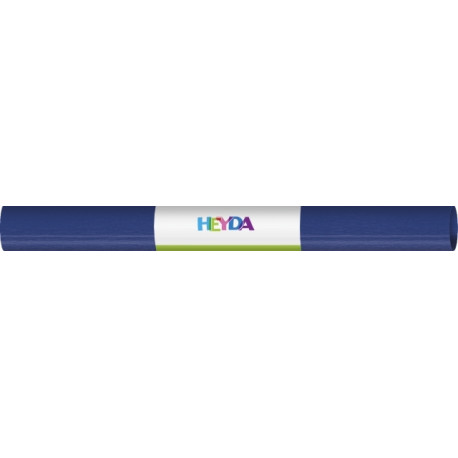 Krepp- paber 50x250cm 32g dark blue, Heyda, Brunnen