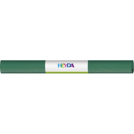 Krepp- paber 50x250 32g grass green, Heyda, Brunnen
