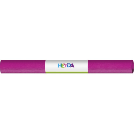 Krepp- paber 50x250cm 32g pink, Heyda, Brunnen