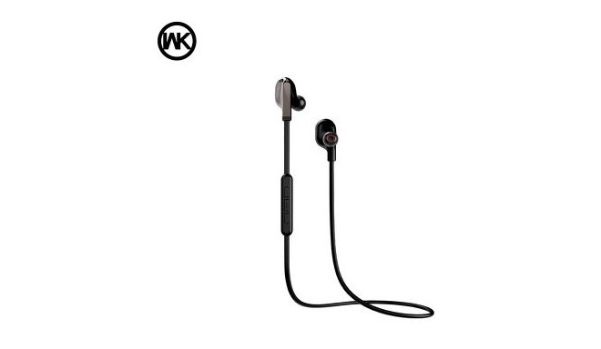 WK-Design Hi-Fi BD200 Premium Bluetooth 4.2 / A2DP / HFP / HSP / AVRCP / Sport Headsets Black