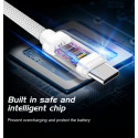 Swissten Textile Fast Charge 3A Lightning (MD818ZM/A) Data and Charging Cable 3m Black