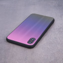 Mocco Aurora Glass Силиконовый чехол для Apple iPhone 6 Plus / 6S Plus Розовый - Черный