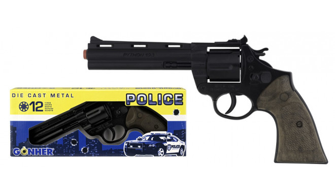 GONHER police revolver 12 shots - Black, 123/6