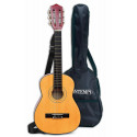 BONTEMPI Classical Wooden Guitar with, Shoulder Strap and carry Bag L. 75 cm, 21 7521