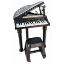 BONTEMPI 31 keys electronic piano with microphone, legs and stool, 10 3000