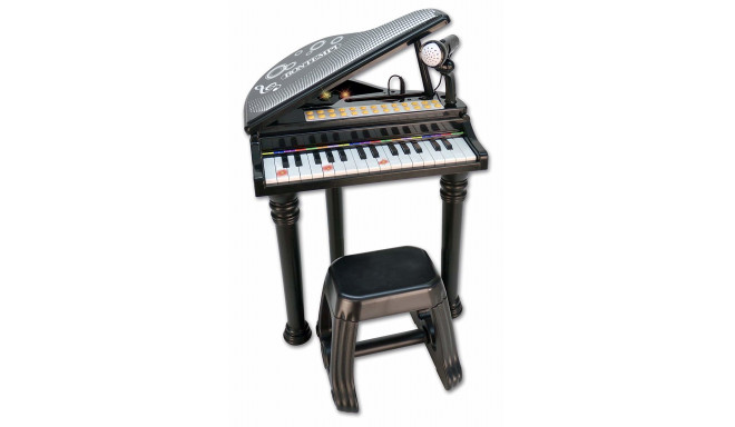 BONTEMPI 31 keys electronic piano with microphone, legs and stool, 10 3000