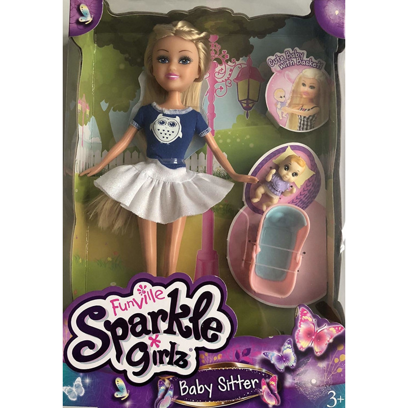 Sparkle Girlz Babysitter Doll Set by ZURU
