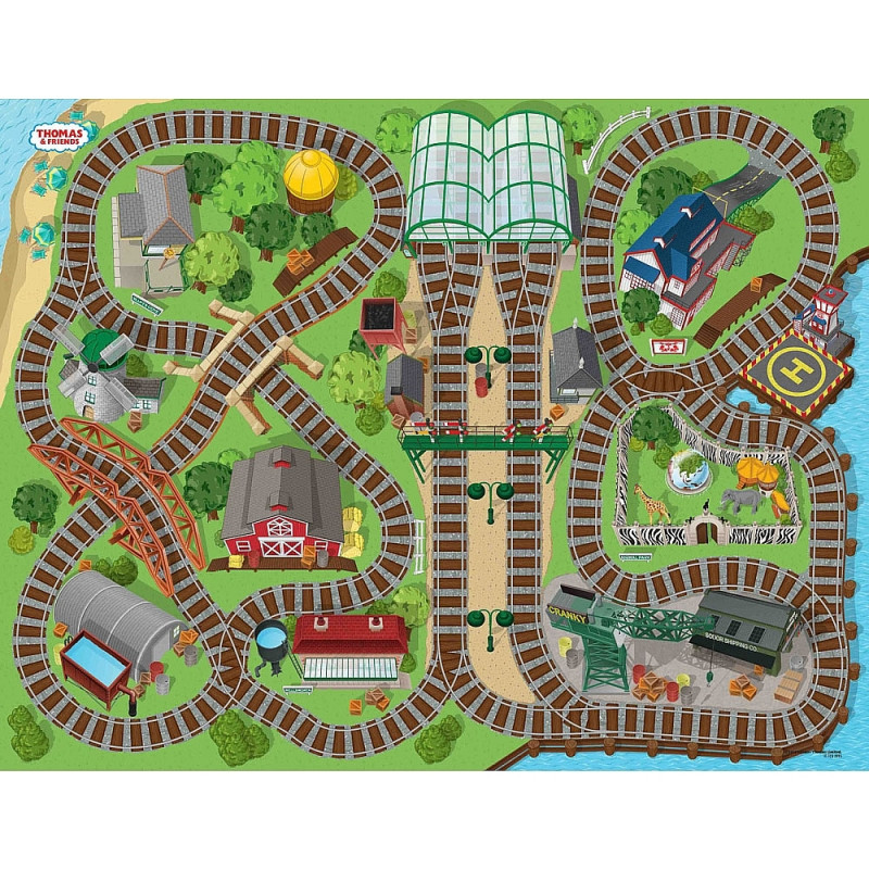 Tcg Play Mat With Vechile Thomas Friends Felt 73704 Varia