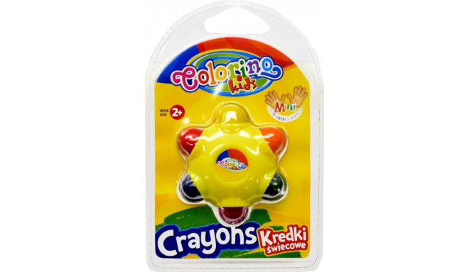 Colorino Kids rasvakriidid STAR 6 värvi, 33015PTR