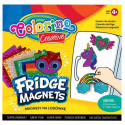 COLORINO CREATIVE Fridge Magnets Mix Shapes 12 pcs display box, 91411PTR