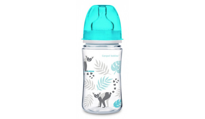 CANPOL babies EasyStart laia kaelaga pudel Džungel, 240 ml, 35/227_grey