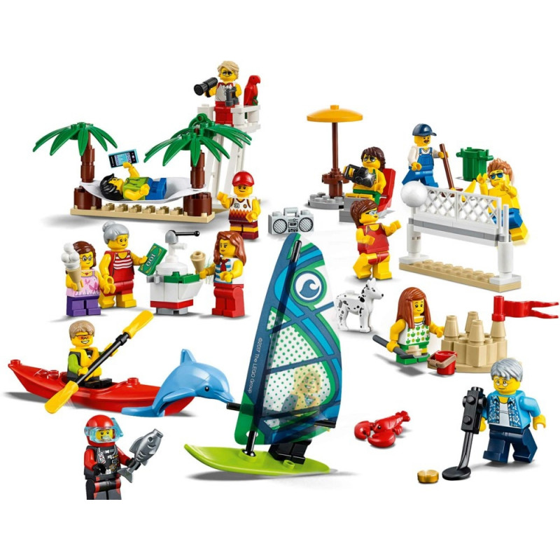 lego beach people