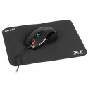 A4Tech Mouse & Pad X-7120 black 46028